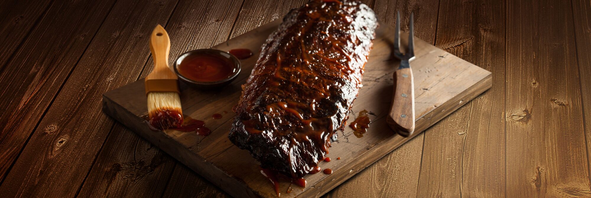 BBQ Sauced Baby Back Ribs