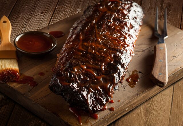 BBQ Sauced Baby Back Ribs