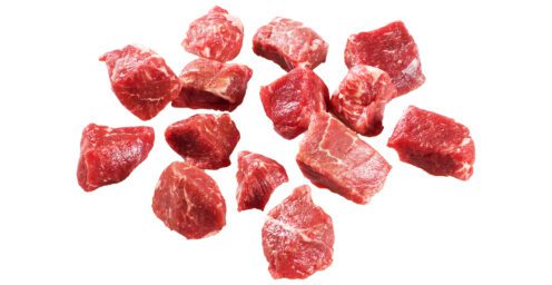 Premium Hand cut diced beef