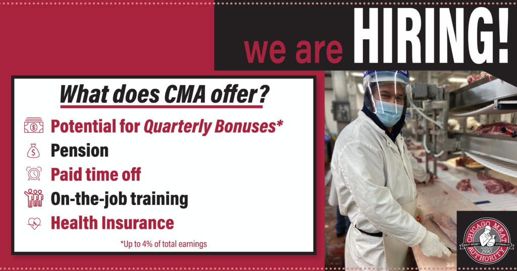 CMA is hiring!